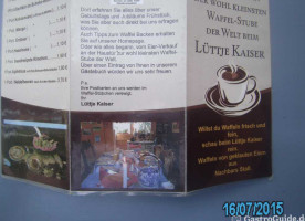 Luettje Kaiser Waffelstube food