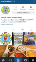 Sangam Sweets & Curry Express food