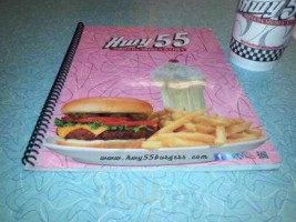 Hwy 55 Burgers Shakes Fries food