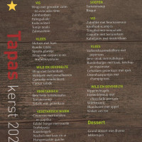 Thuis! B.v. Dinteloord menu