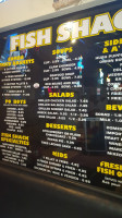 Fish Shack menu