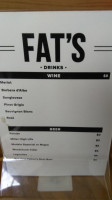 Fat's Chicken Waffles menu