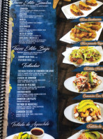 Mariscos Choix menu