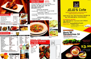 Jo Jo's Cafe food