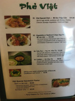 Pho Viet menu