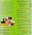 Lemongrass Vietnamese & Thai Restaurant menu