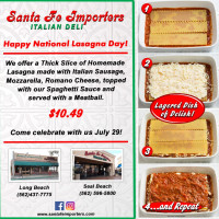 Santa Fe Importers- Long Beach food