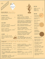 Lucky's menu