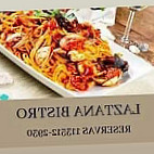 Laztana Bistro food