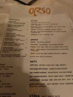 Orso - NYC food