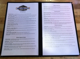 The Bull Pen menu