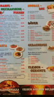 Pizza Bella Italia menu