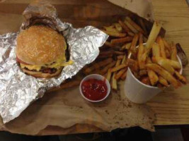 Five Guys Burgers Fries food