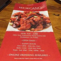 Wokcano - Burbank food