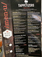 Blast Brew menu