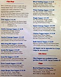 Grand Boulevard Cafe menu