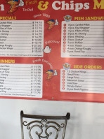 Charlie's Fish Chip menu