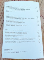 Bresca menu