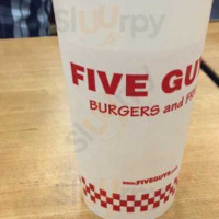 Five Guys Burgers Fries food