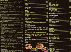 Brown Sugar's -b-q menu