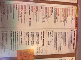 Pluckers Wing menu