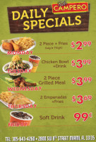 Pollo Campero food