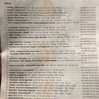 Georgia Street Taphouse menu