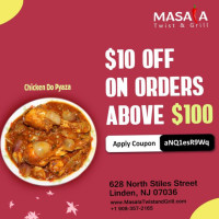 Masala Twist Grill food