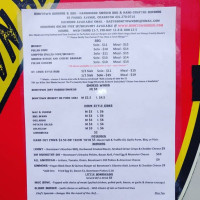 Bonetown Burgers Bbq menu