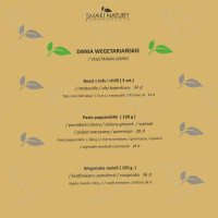 Smaki Natury menu