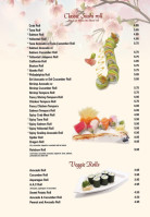 Yummy Sushi menu