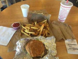 Five Guys Burgers Fries food