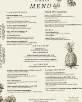 River Rail Cafe menu