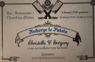 Auberge le Patois food