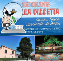 La Villetta food