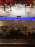 Sub Zero Nitrogen Ice Cream inside