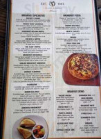 One World Cafe menu