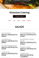 Victorino's Pizza Catering inside