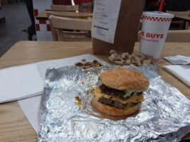 Five Guys Burgers Fries food