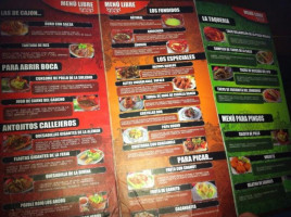 Diablos menu