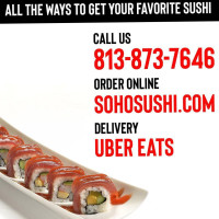 Soho Sushi food