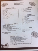 Sweet Tea Express menu