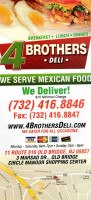 4 Brothers Deli food