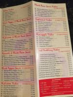 Arva Inn menu