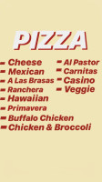 Las Brasas Mexican Grill menu