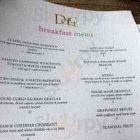 Caffe Dolce menu