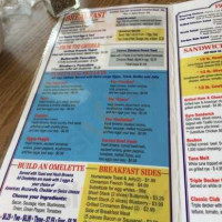 Fuzzy's menu