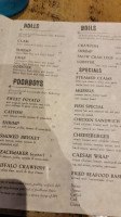 Peacemaker Lobster Crab Co. menu