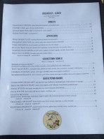 Goosetown Café menu