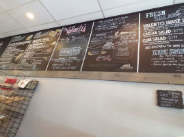 Valenti's Delicatessen And Market menu